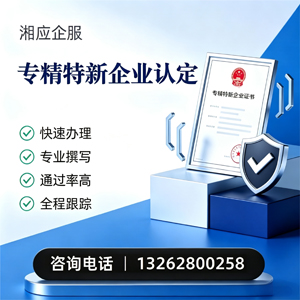 赣州专精特新企业申报服务