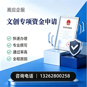 赣州文创专项资金申报服务